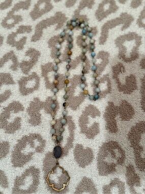 Multicolor Beaded Pendant Necklace - Brand:
